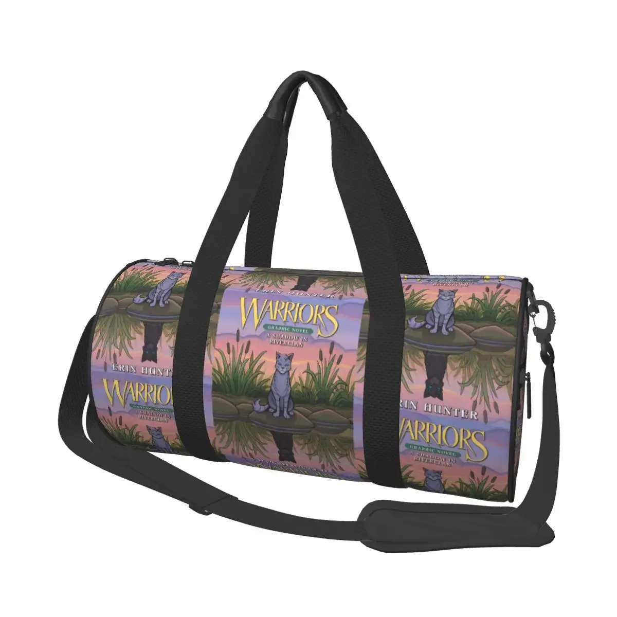 

Большая спортивная сумка Warrior Cute Cats Lovers, многофункциональная спортивная сумка, дорожные сумки, сумки для фитнеса