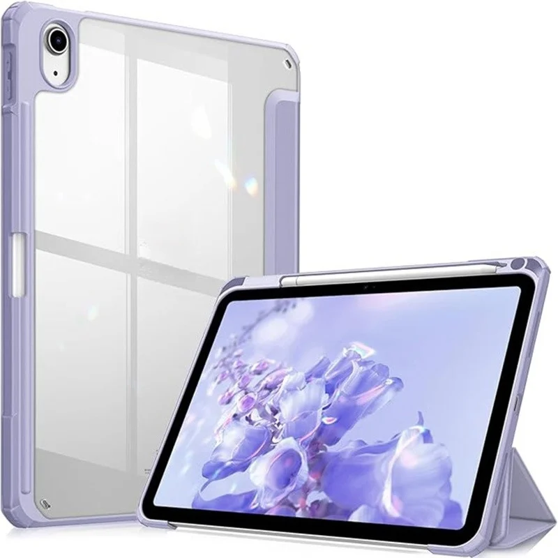 Für iPad 10. und 11. Generation A16 Hülle Niedliche Cartoon Magnetische Stoßfeste Standhülle mit Riemen und Stifthalter – Detail 19