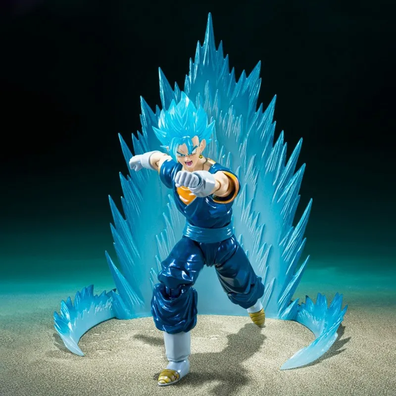 Bandai Dragon Ball Super Saiyan Action Figure God Super Saiyan Vegito SHF Figure Super Anime Joint Mobility Figurine Toy Gifts