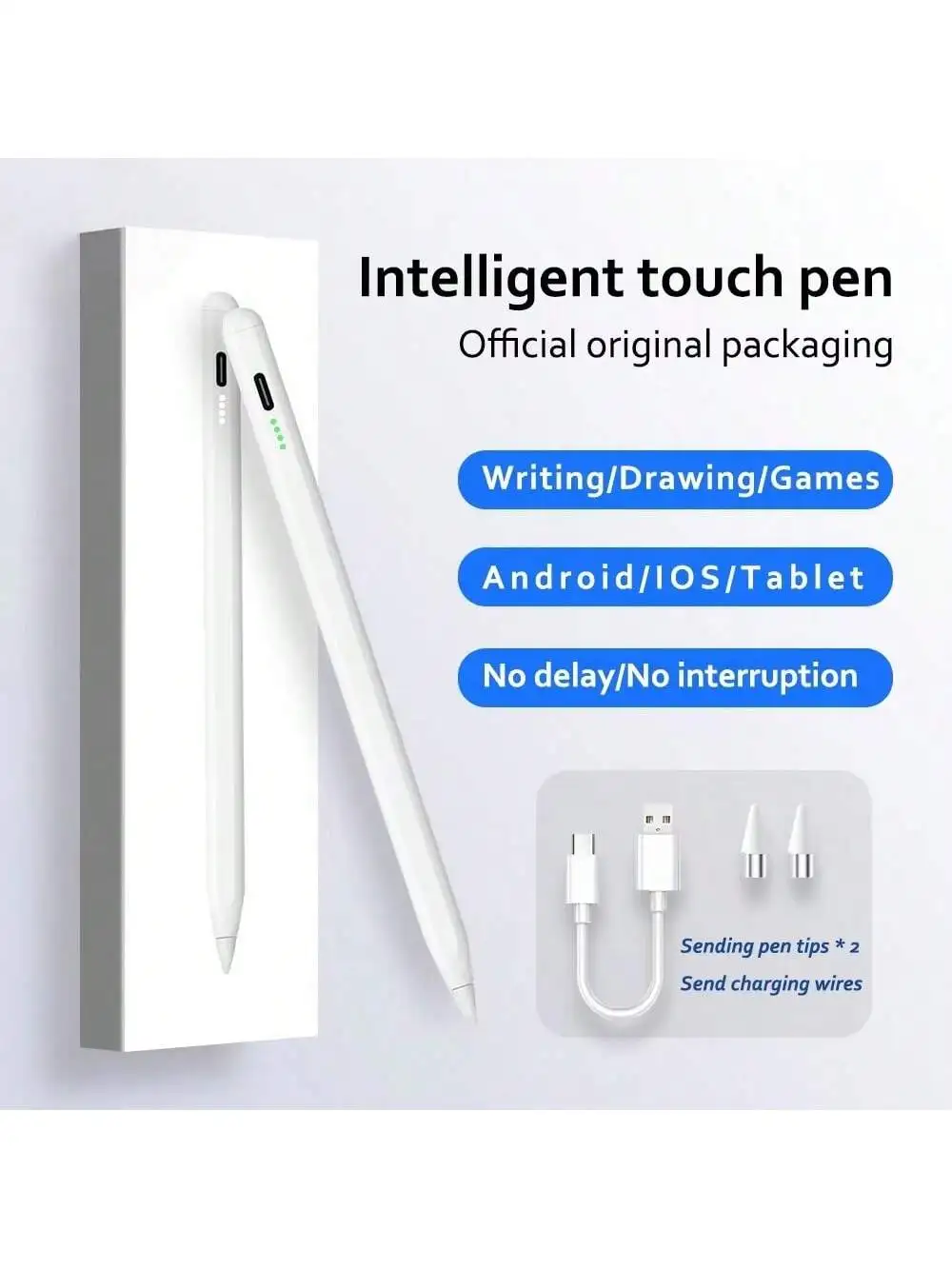 Universal Stylus Pen For Android IOS Windows Capacitive Screen Touch Pen For iPad Apple Pencil For Huawei Xiaomi Tablet Pen