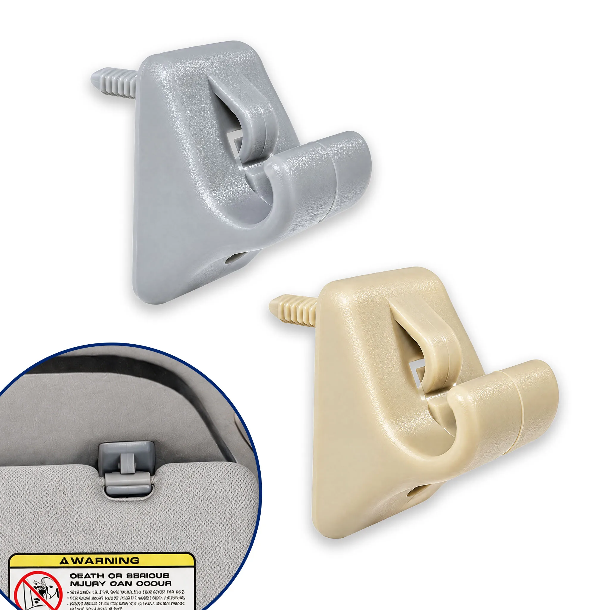 Interior Car Sunshade Fixing Buckle For Hyundai Elantra 2011-2015 852103X000 Sun Visor Hook Repair Reliable Car Hanger