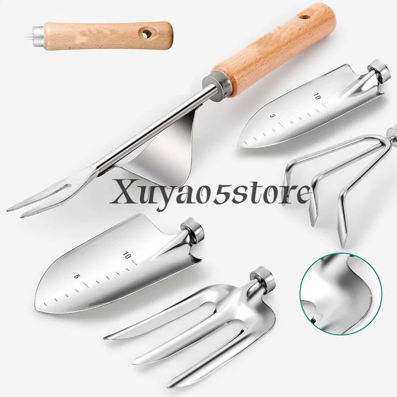 Garden Gardening Tool Set Household Flower Growing Garden Planting Shovel Rake Hoe Spade Succulent Shovel