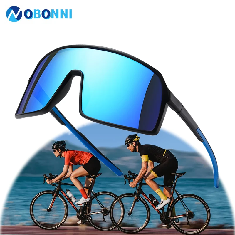 Cycling Bike Glasses Men Women TR90 MTB Polarized Sports Sunglasses Baseball Running Fishing Softball Eyewear Large Frame UV400