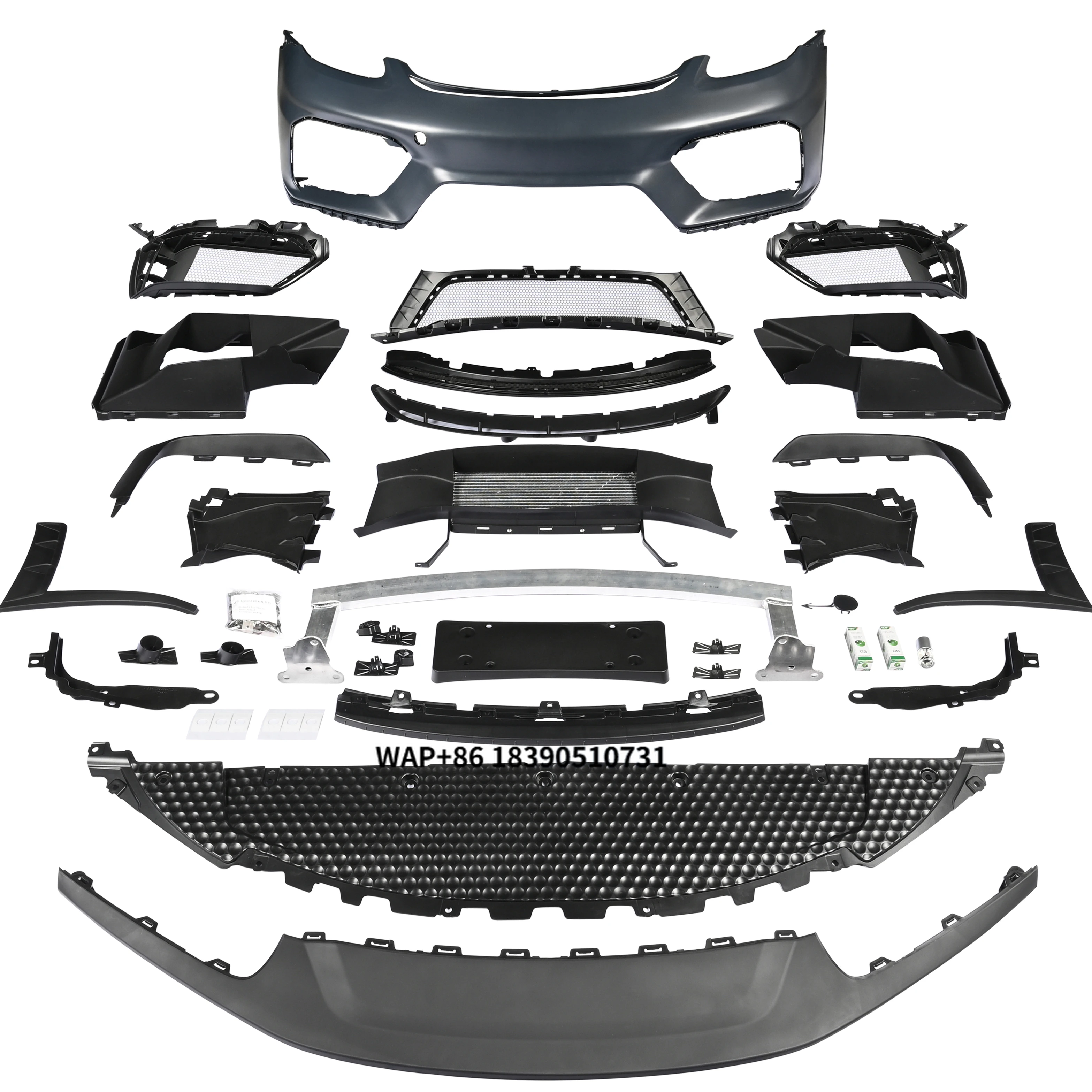 

KM Premium UpgradeGT4 Front Bumper Without DRL Perfect FIt for 718 Complex Version High Quality Enhances Vehicle's Visual Appeal