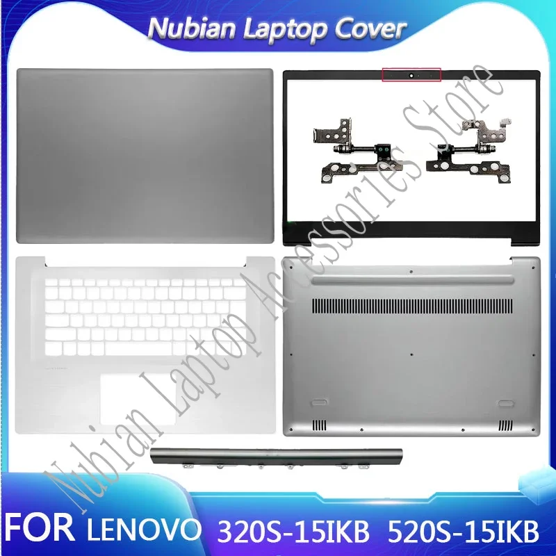 New For Lenovo IdeaPad 320S-15 320S-15IKB 520S-15 520S-15IKB Laptop Palmrest Bottom Case LCD Back Cover Front Bezel Hinge