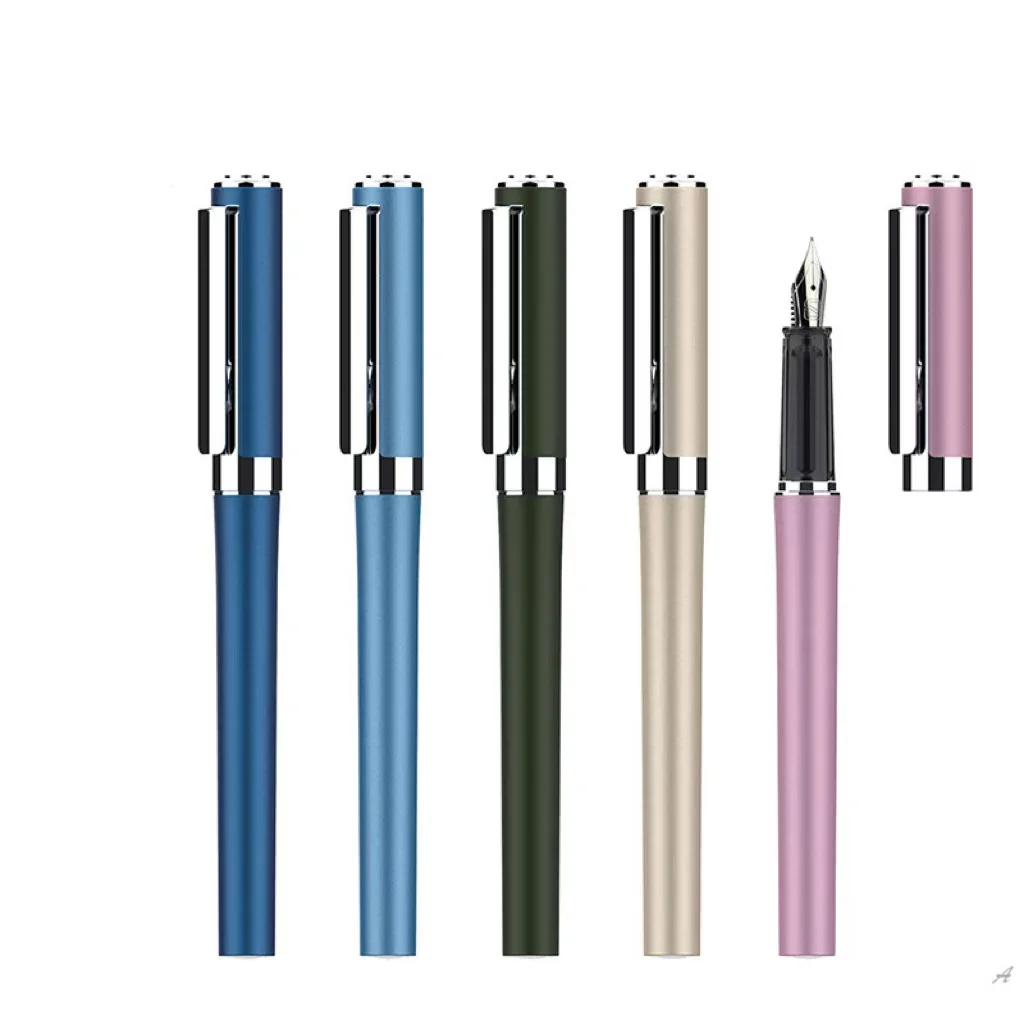 Creative student pen office conference promotion Gift pen 0.5 Bright tip pen logo pen manufacturers