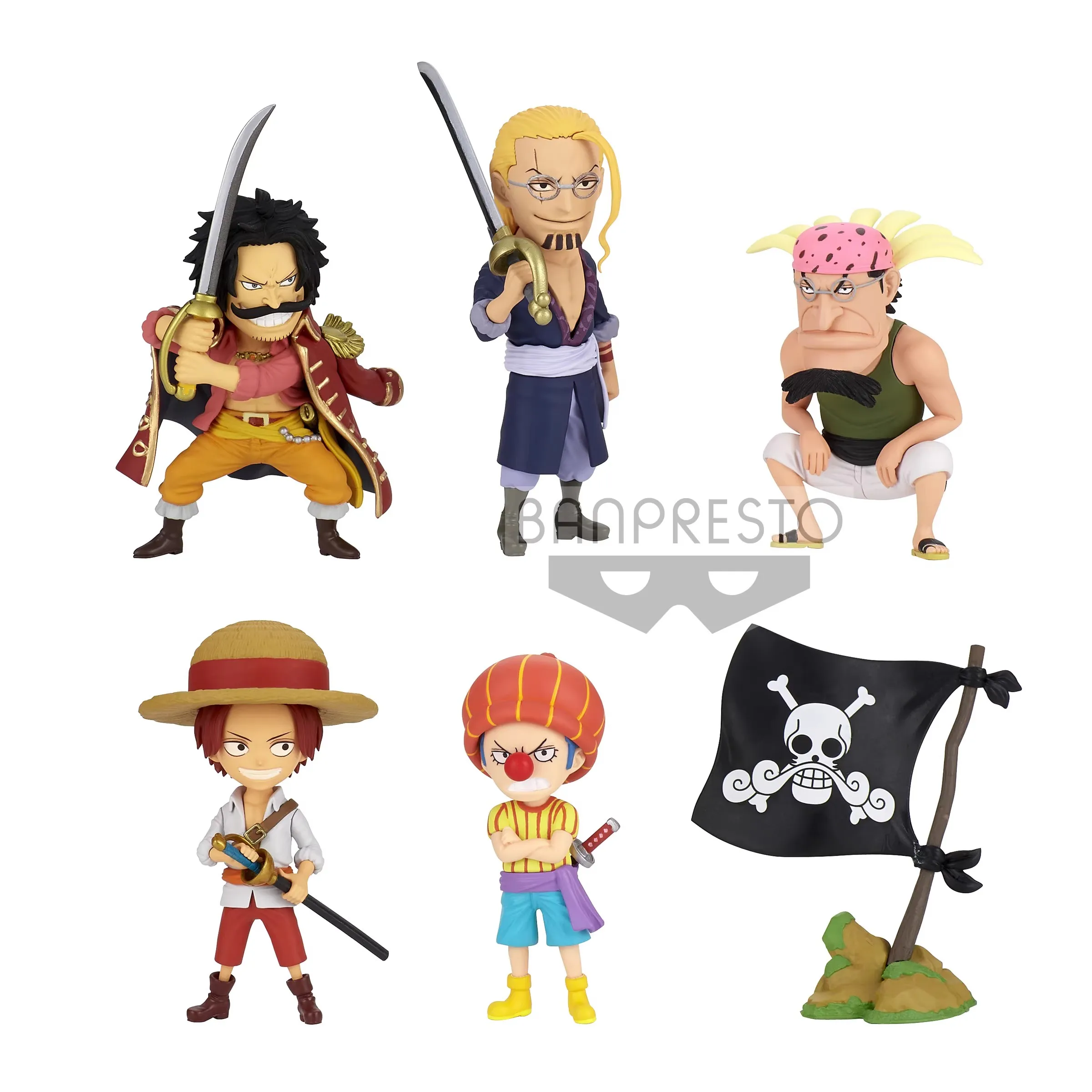 

Original Bandai WCF One Piece mini figurines Luffy Zoro Nami Robin Kids Gift Desktop Decoration Collectible Model Birthday Gift