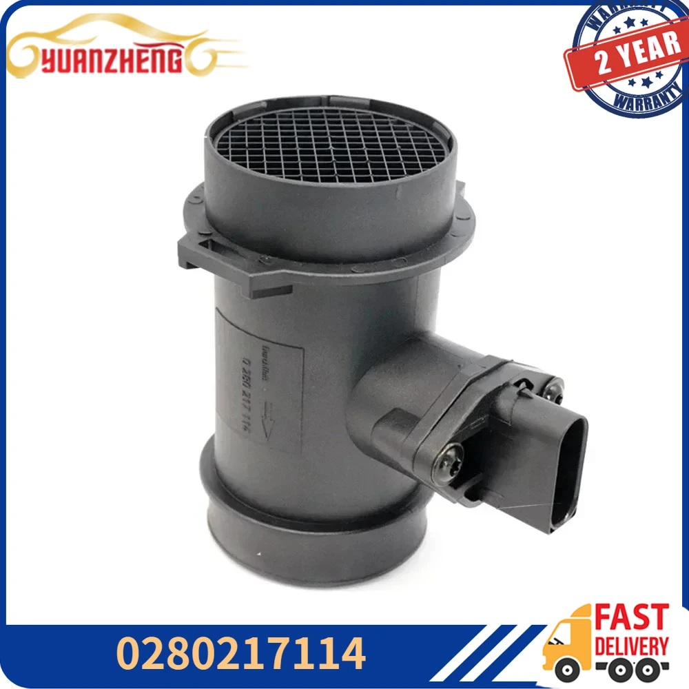 0280217114 NEW MAF MASS AIR FLOW METER SENSOR For Mercedes-Benz W202 S202 C180 C200 C200 C230 C250 W124 W210 S210 A124 C124