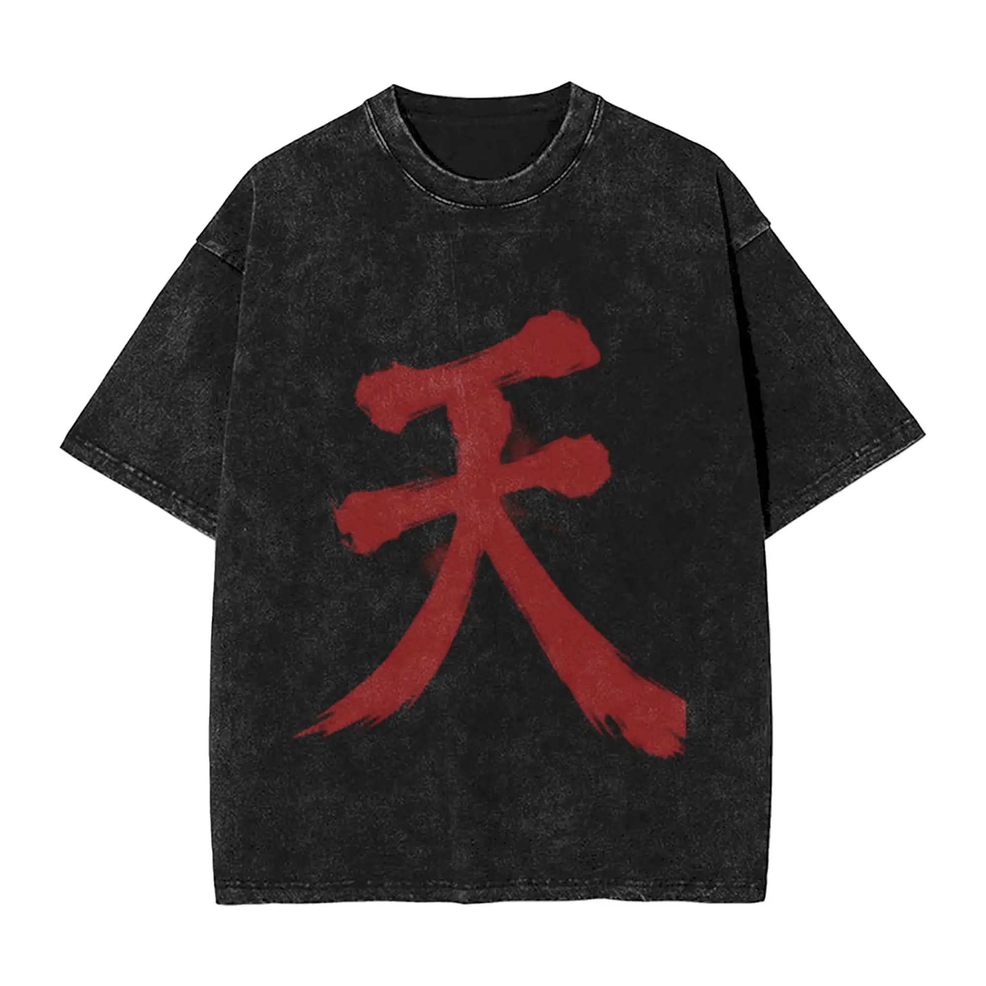Raging Demon - Akuma  Classic Comfort A T-Shirt Oversized Short Sleeve Men's Women's Cotton Tees Tops