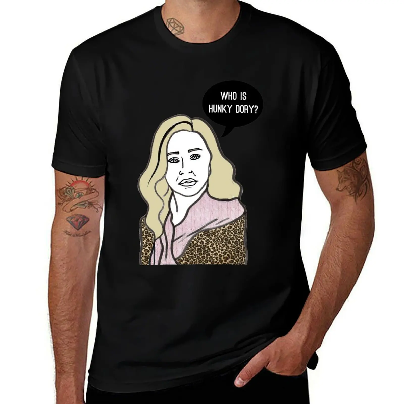 

Hunky Dory T-Shirt man t shirt luxury funny t shirts dark humor t shirt man cotton T-Shirt