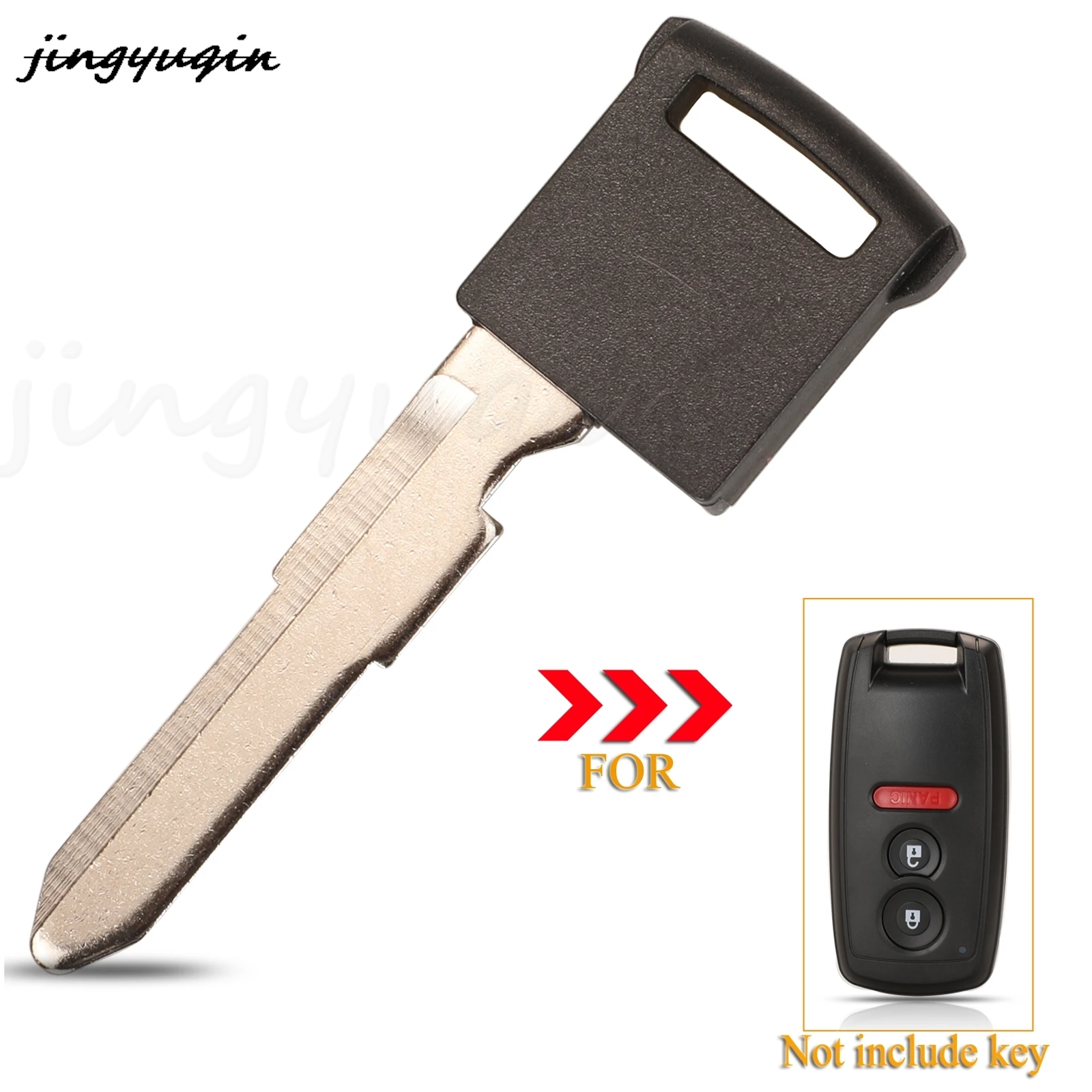 Jingyuqin 10 sztuk zdalnego Car Key wkładka awaryjna Uncut Blade puste dla Suzuki Grand Vitara 2006-2012 SX4 2008-2012