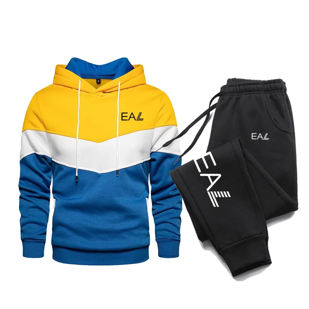 2024 Spring Unisex Sports Hoodies Men Women Cotton Sweatshirt Fashion Sweatpants Y Sets High Quality Y-2024