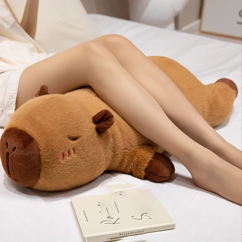50/70/90cm Cute Kapibara plush toy doll large-sized plush doll sleeping pillow small extra cushion as a birthday gift for girls image 6