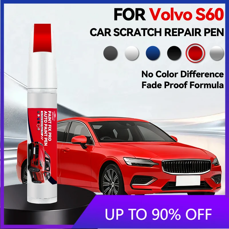 

Car Accessories Tool For 1996-2025 VOLVO S60 P2 Y20 SPA P80 Paint Repair Pen Touch Up Scratch Remover DIY Auto Accessories Black