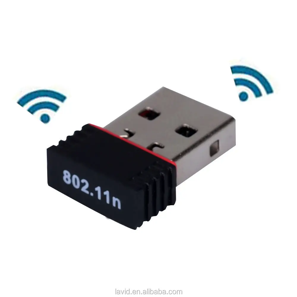 150Mbps MiNi USB2.0 Wifi Adapter 2.4GHz With CD Wireless Network Card For Windows Linux Mac RTL8188 Chipset UW01RK