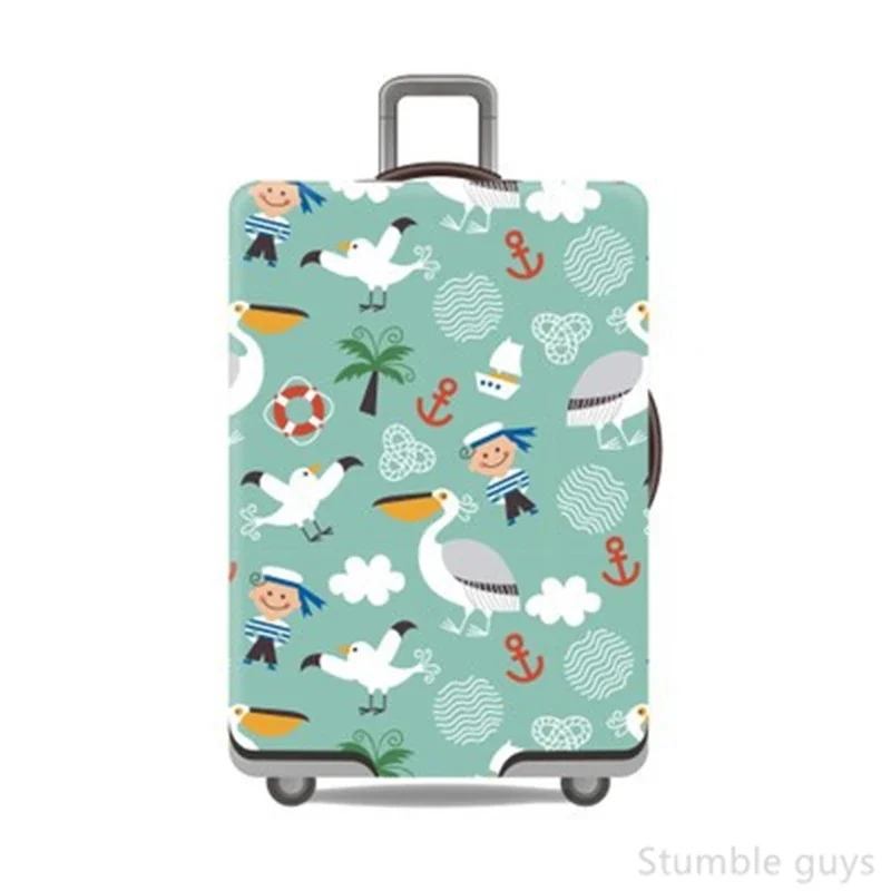 

Elastic Dustproof Luggage Cover Protective Scratch-Resistant Suitcase Sleeve Sturdy Travel Accessory Airline Trips Fits