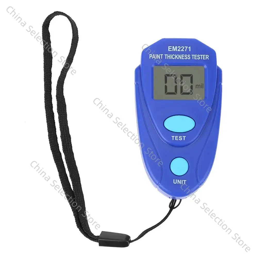 New Automotive Digital Display Coating Paint Film Thickness Gauge, Iron-based Magnetic Plating Paint Layer Thickness Gauge