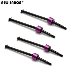 NEW ENRON Hardened Steel CVD AXLE Universal Drive shafts #106709 (66655+101228) For HPI SAVAGE XS SS FLUX Ford SSSTD GT-2XSSTD