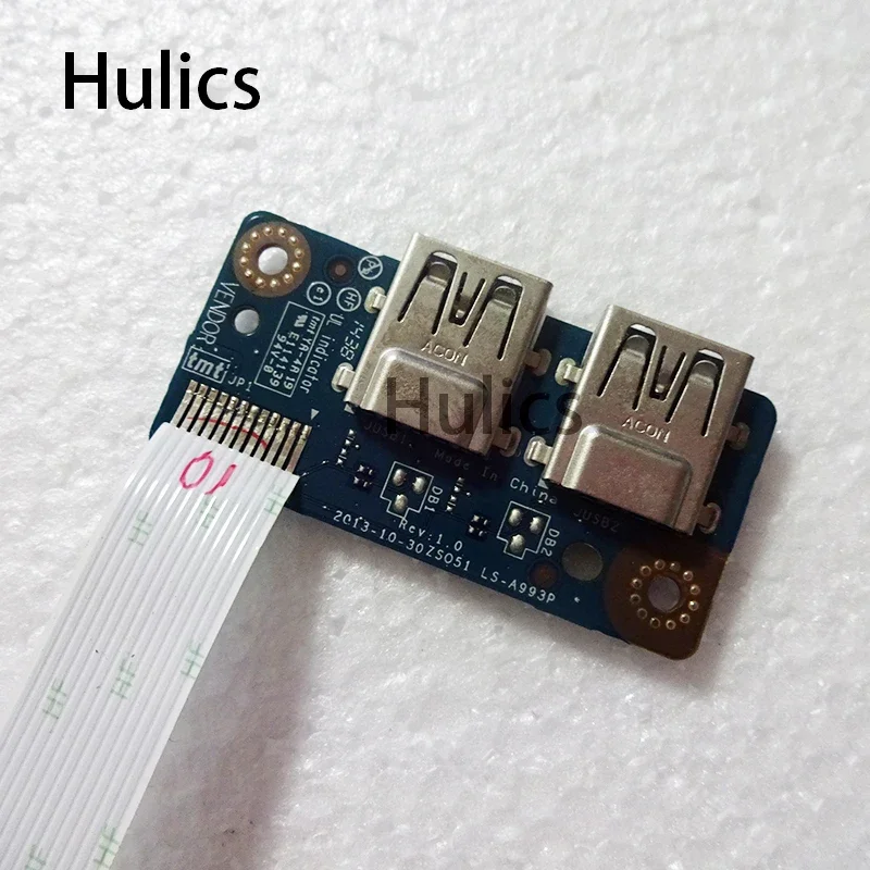 Hulics Used Laptop IO Board For HP 15-R 15-S 15-G 250 G3  ZSO51 LS-A993P USB