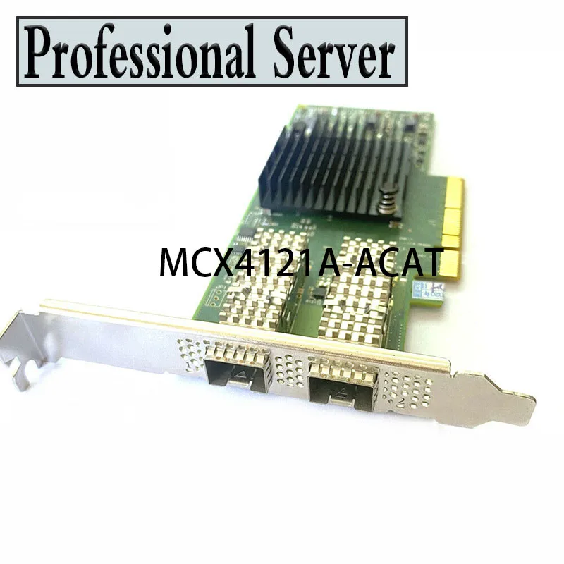 Imagem -02 - Mellanox Cx4121a Mcx4121a-acat Connectx4 25 Placa Pci-e Gigabit Ethernet 3.0