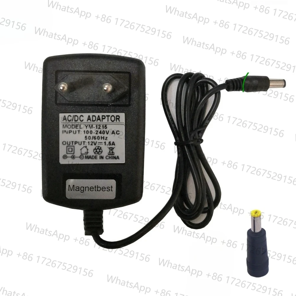 Cargador/adaptador de 12V 1.5A para teclado de piano Casio AD-12 AD-12MLA U AD12M3 WK1350 WK1600 WK1630 CDP-100 CDP-200 LK68
