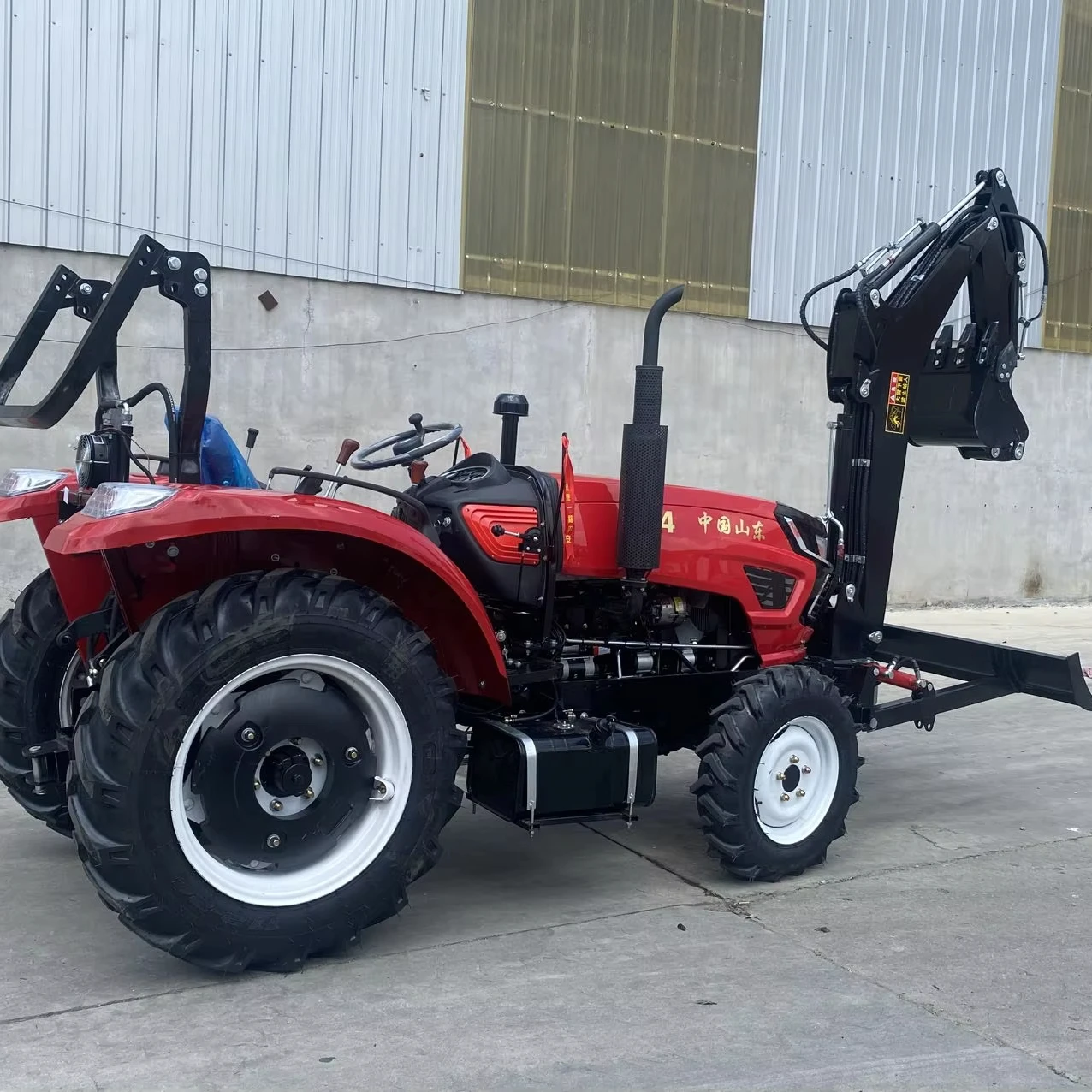 

Мини-4-колесный дизельный компактный погрузчик-трактор для сельского хозяйства, ранчовков и строительных работ