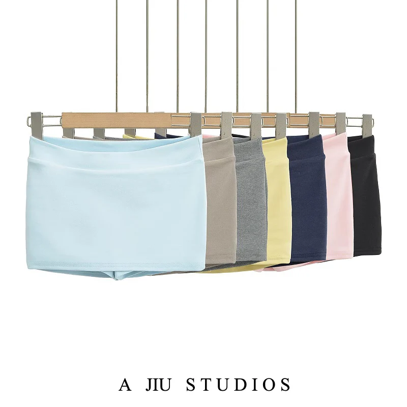 Niedrige Taille Bandage Rock frauen Sommer Elastische Anti-Licht Straße Sle Casual Fit Bodycon Rock Sexy ort Rock