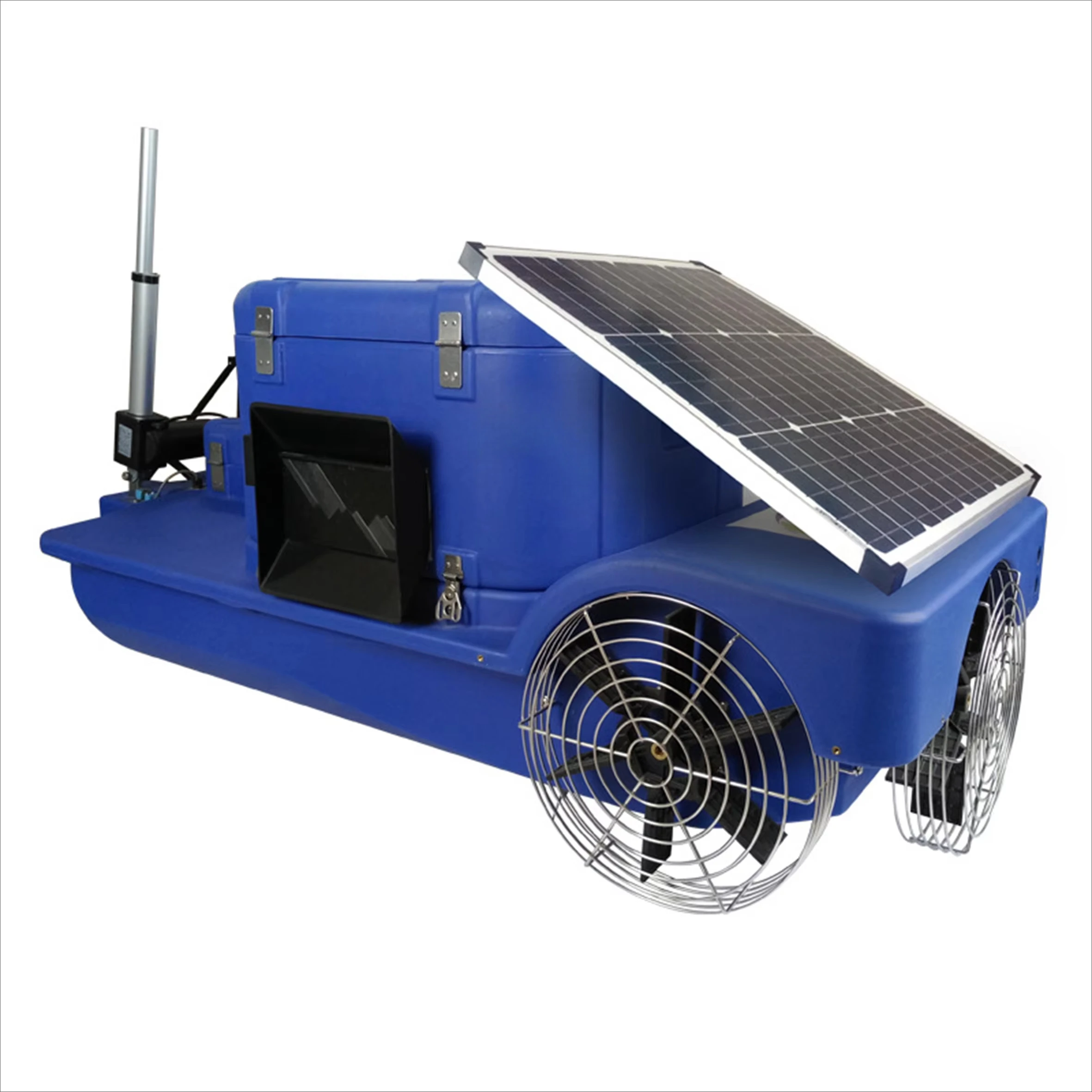 Shrimp Crab and Fish Pond Automatic High Speed Feeder Solar Timed Quantitative Shrimp Pond New Feeding Machine