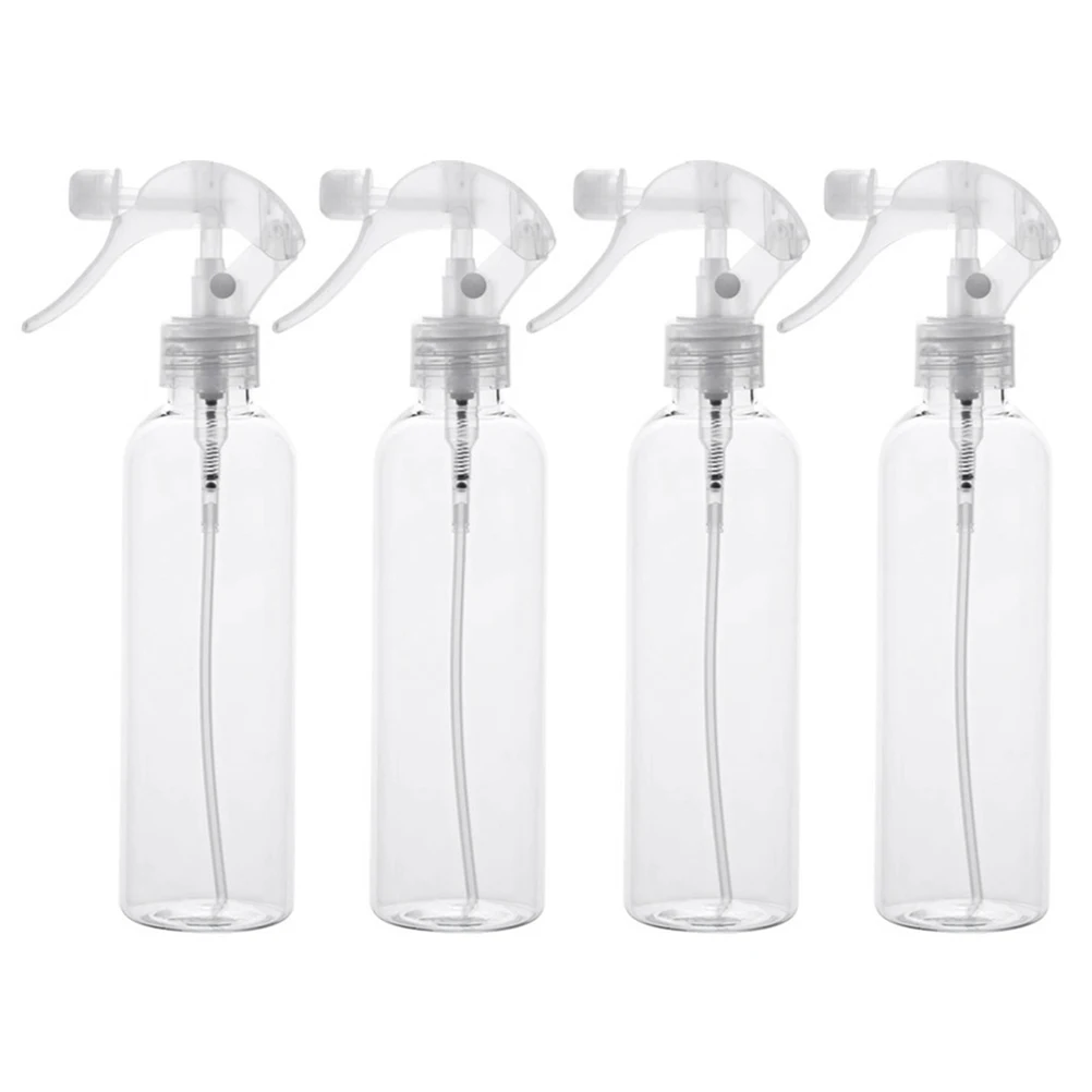 

4pcs Spray Bottles Portable Plastic Empty Watering Bottle For Plants Household Travel Sprayer Container Garden Tool