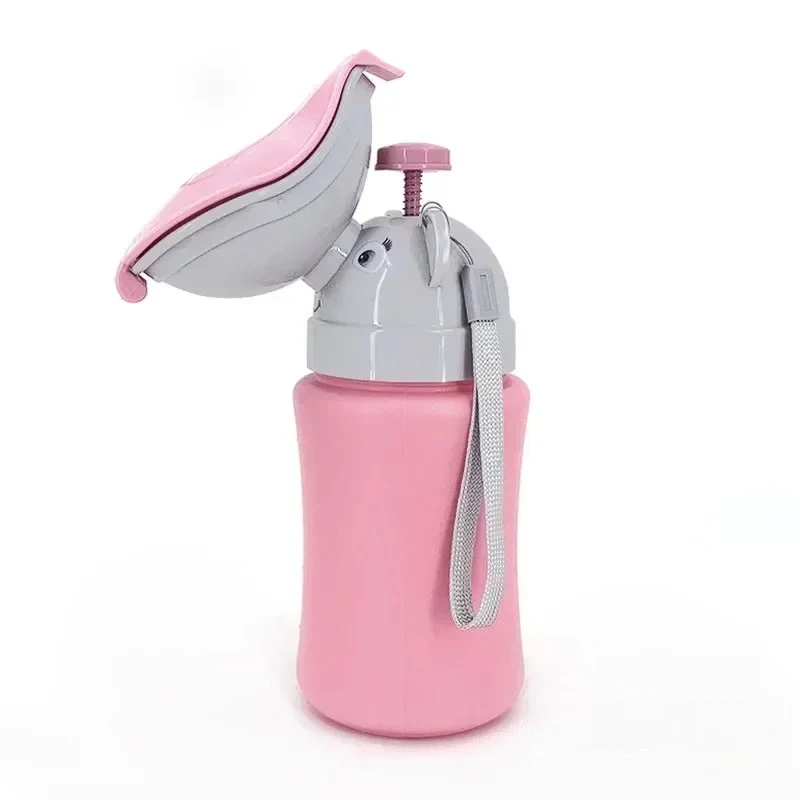 Toilette portatile per l'igiene del bambino Orinatoio per ragazzi e ragazze Vasino da viaggio per auto all'aperto Vasino anti-perdite per bambini Comodo vasino portatile per WC