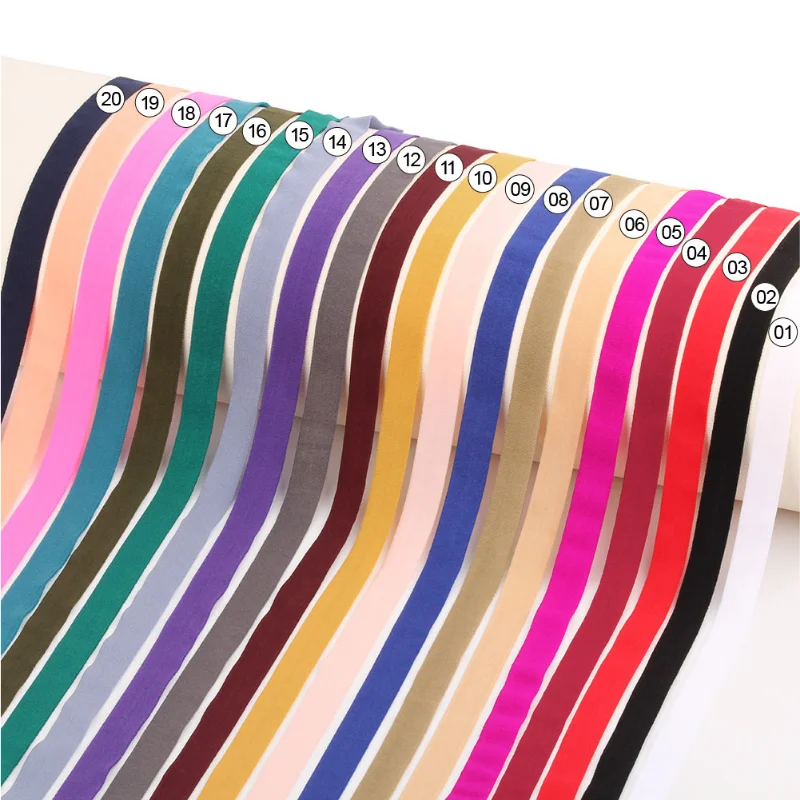 5 Yards 1.5cm Color Elastic Underwear Cuff Edging Strip Elastic Edging Belt Nylon Belt Sewing Accessories Lace Rubber Bands Band