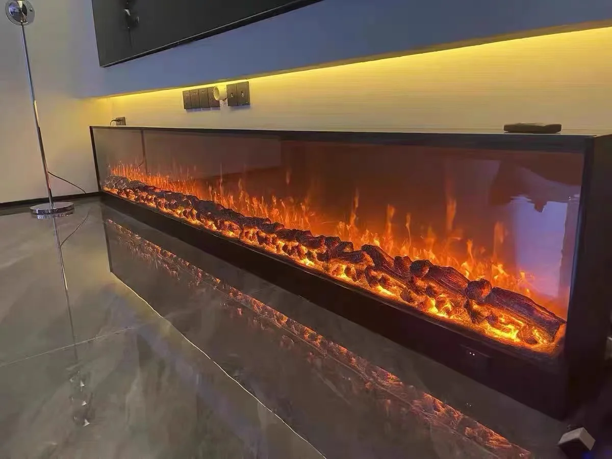 الذكية الصامتة ثلاثية الأبعاد الموقد الكهربائي LED لهب حامل تلفاز التلقائي المياه الزخرفية حامل معدني الولايات المتحدة التوصيل المنزلية #4