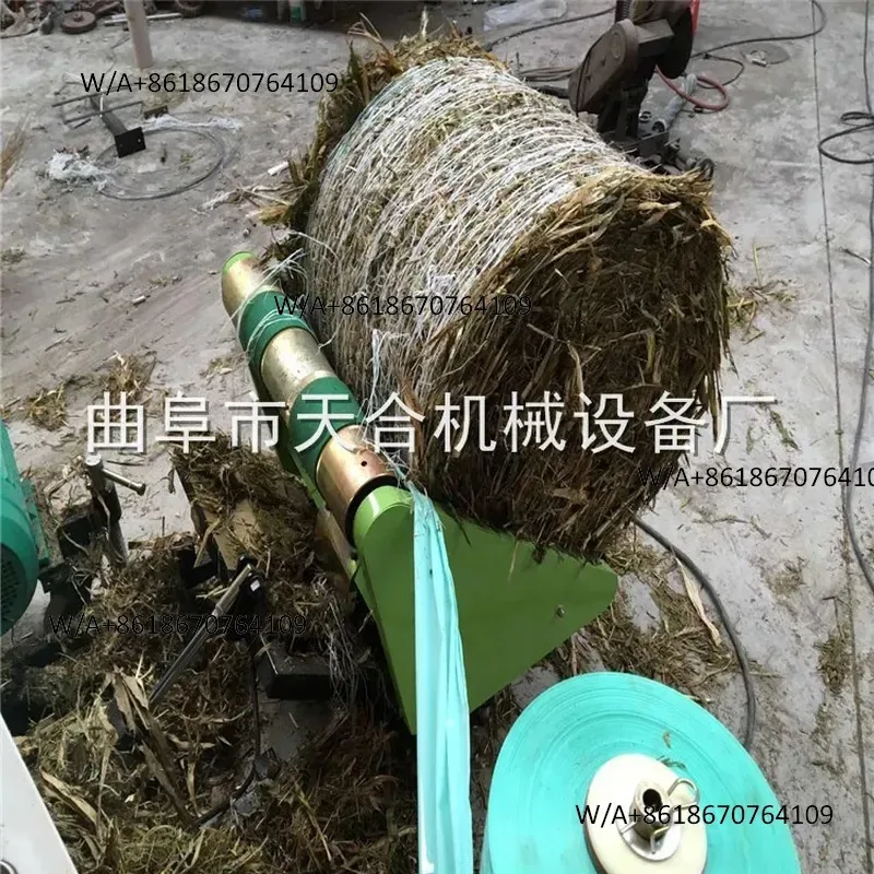 Customize Multi-specification Self-propelled Forage Straw Harvesting And Baling Machine Pneumatic Opening And Baling Film