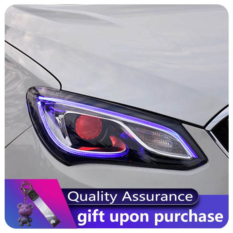 

For 2015 2016 2017 Buick Excelle gt headlight assembly For Excelle LED head lamp Angel eye led DRL front light