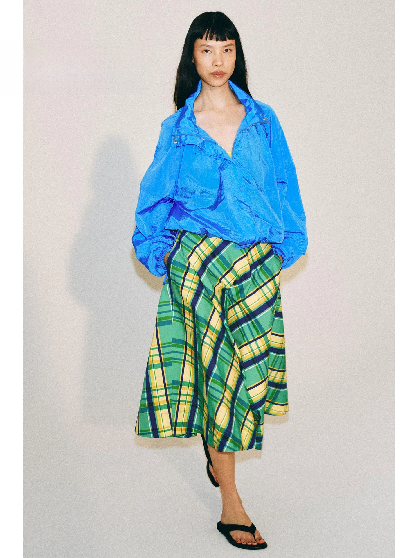 

High Waist A-Line Skirt Retro Dopaamine Pattern Midi Skirt Spring Summer New Arrival Women's Premium Fashion Skirt