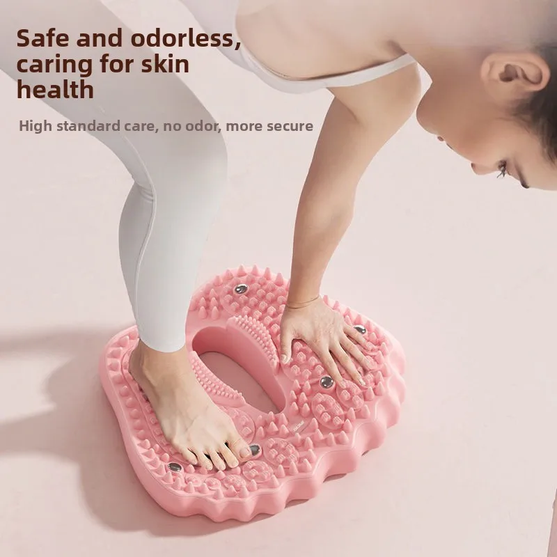 

Acupressure Mat, Magnetic Foot Massager, Inflatable Fitness Stepper for Home Use - Anti-Slip Exercise Equipment for Weight Loss