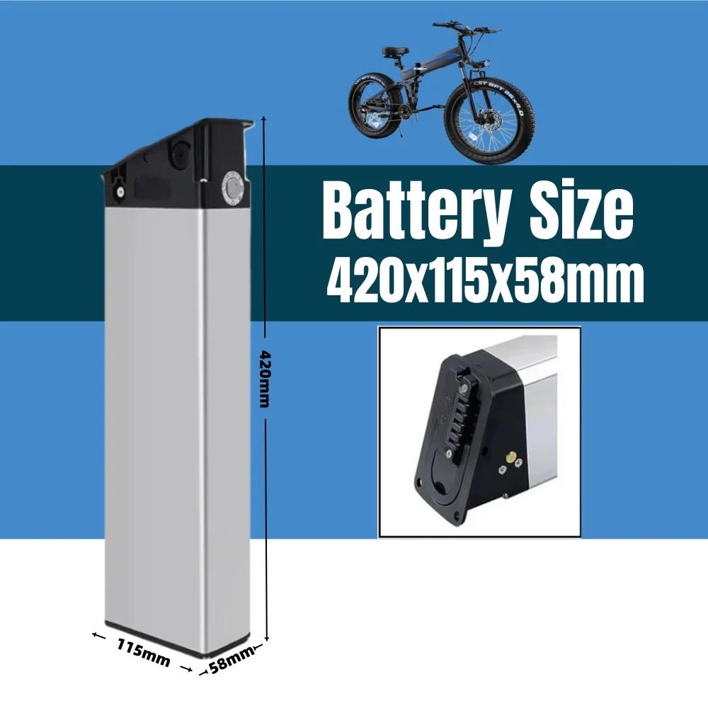 

Li-ion Replacement Battery 48V 52V 15Ah 17.5Ah MATE X battery for 2022 New Engwe EP-2 Pro