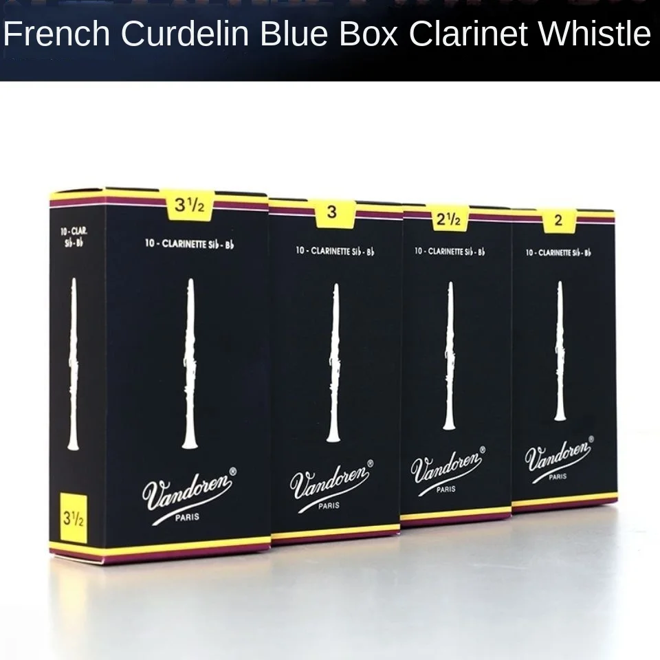 

Original Vandoren Blue Box Bb Clarinet Reed 2.0/2.5/3.0【10 Reeds/box】Bb Clarinet Instrument Accessories