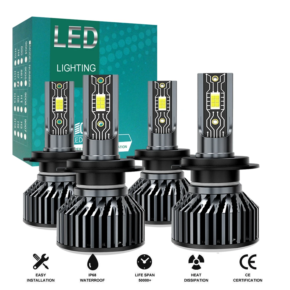

H7 LED Headlights Car Bulbs 6000K Light Headlamp For RENAULT MEGANE 3 2008 2009 2010 2011 2012 2013 2014 2015 2016-2022
