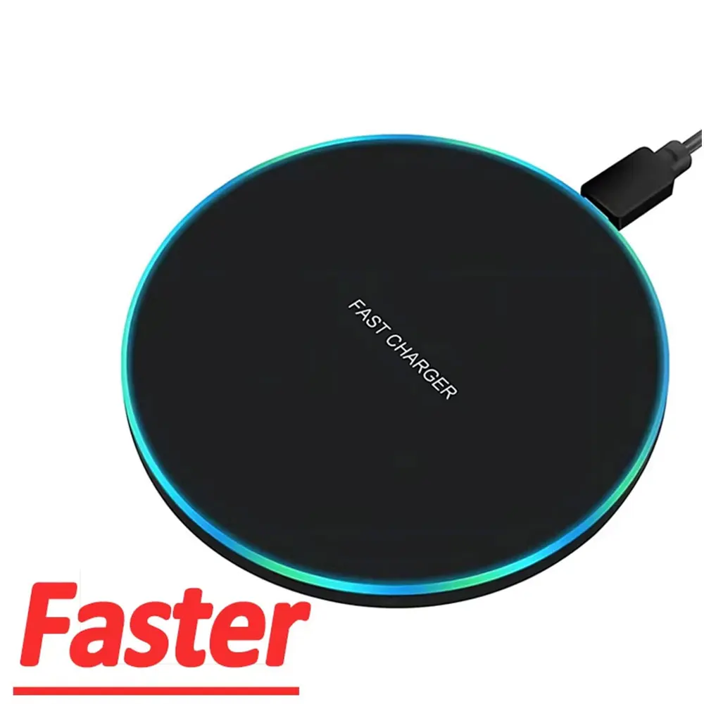 Kabelloses Ladegerät für iPhone 17 16 15 14 13 Pro XS Max Mini X XR Induktions-Schnell-Ladepad für Samsung Xiaomi Huawei