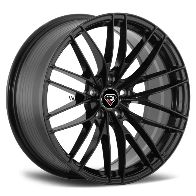

Rep 296 Multi Spokes 17/18/20 Inch Black Aftermarket Rims for ABT Wheels