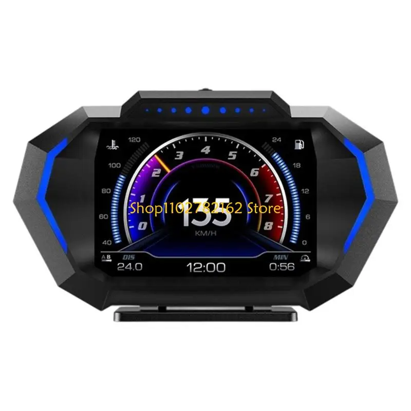 

547B Автомобильный HUD-дисплей для автомобилей с анализом данных двигателя в реальном времени