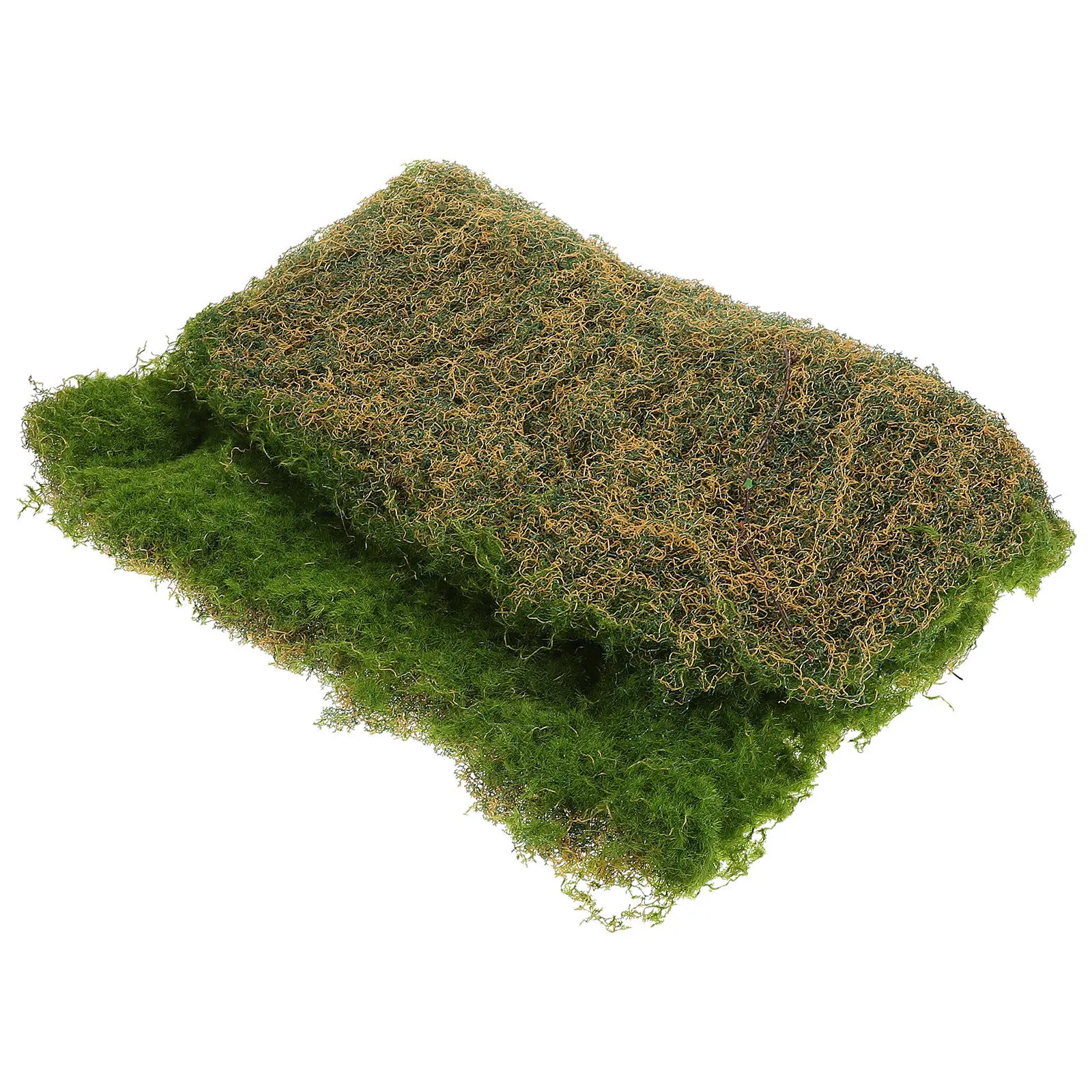 Plastic Simulated Artificial Turf Fake Grass Mat DIY Sand Table Lawn Decorative Turf Pad Fairy Garden Kit Fake Lawn Adorn