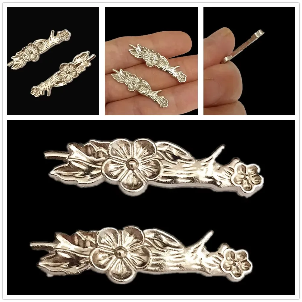 4pc New Alloy Menuki Sword Handle Fittings For Japanese Samurai Katana Wakizashi Sword