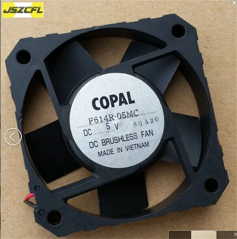 

1 шт. COPAL F614R-05MC DC 5 В 60x60x15 мм 2-проводной охлаждающий вентилятор