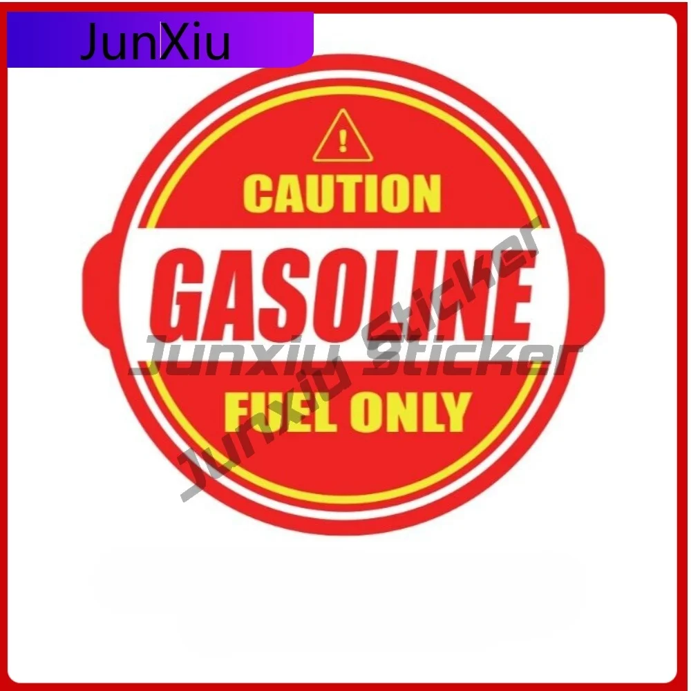 

Gas Fuel Only Sticker Label Tank Vinyl Gas Ethanol Diesel Can Warning Decal Waterproof Scratch-proof Exterior Adventure Mot
