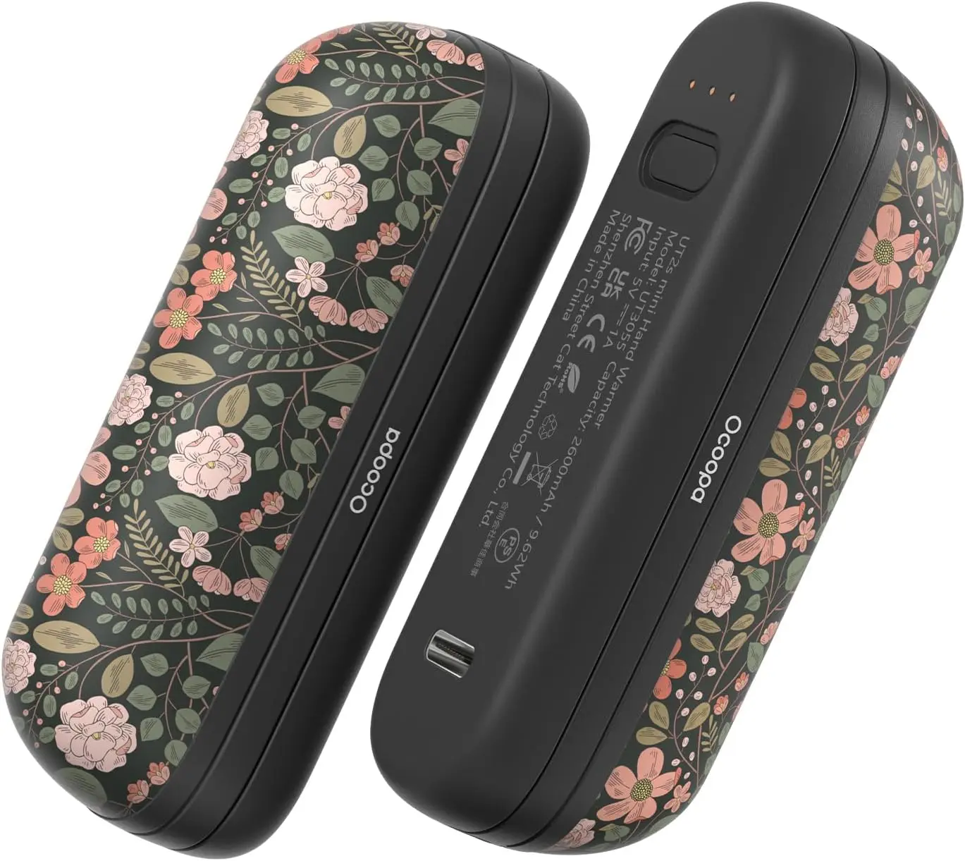 

2-in-1 Magnetic Rechargeable Hand Warmers, 2 Pack USB-C, Portable Pocket Heaters for Women Men, Gift for Golf, Christmas