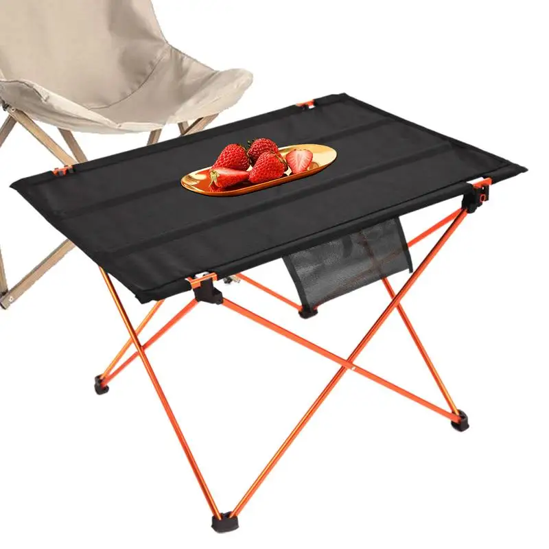 

Outdoor Folding Table Camping Dining Table Aluminum Alloy Picnic Table Small Outdoor Folding Table Portable Camp Table Stable