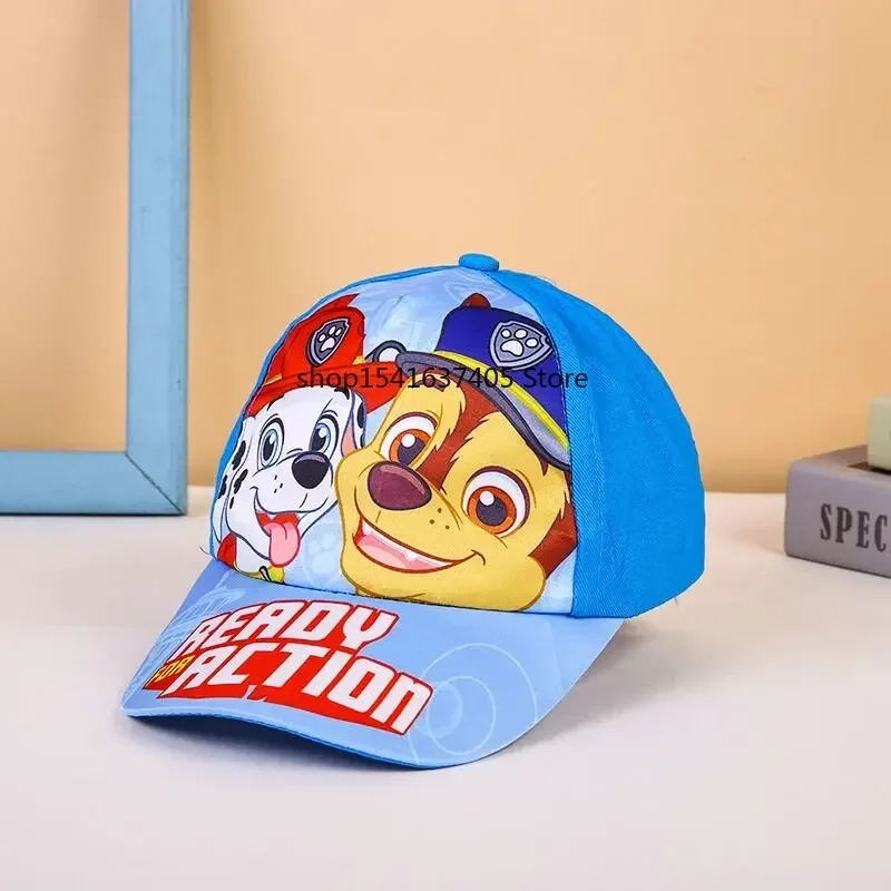 Paw Patrol Baseball Cap Cartoon Outdoor Sports Cap Hat Cute Comfortable Sunscreen Mesh Cap Children\'s Peaked Cap Party Gift