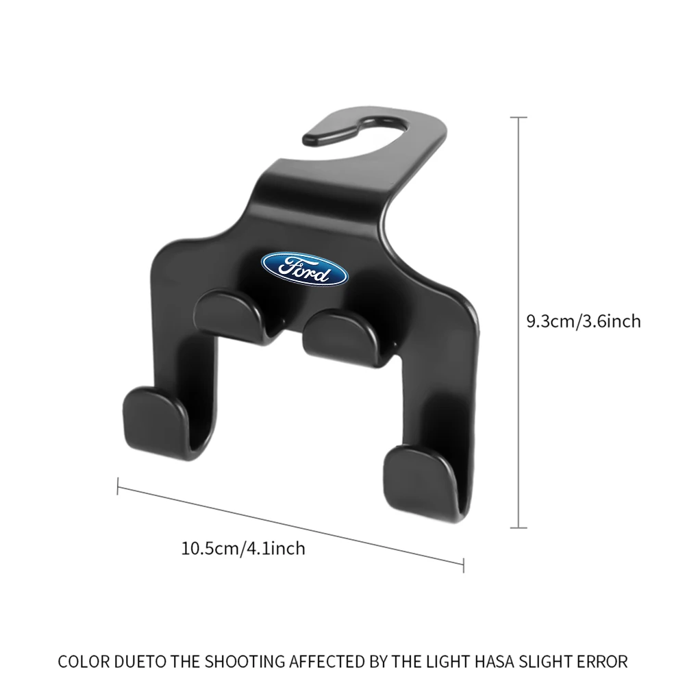 Crochets de siège arrière de voiture pour Ford Fi.C., support de rangement intérieur automatique, support rapide pour téléphone, Mondeo, ktExplorer, Escape, Shelby Edge, 2 pièces